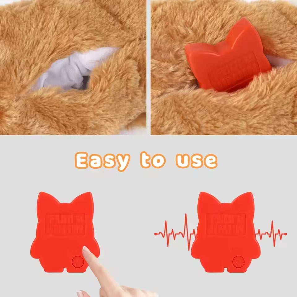 Roofus The Heart-Beating Plushie 💕